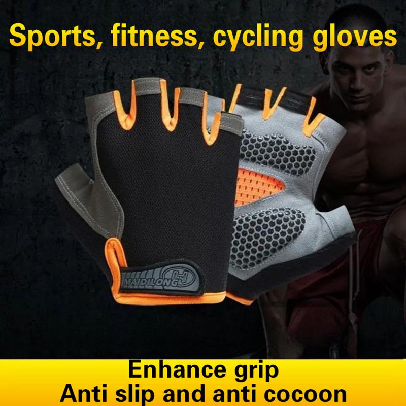 Fingerless Glove Knit - Groothandel Half Finger Fiets Handschoenen Heren
