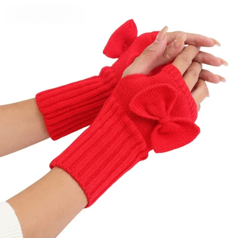Fingerless Glove Knit - Gebreide handschoenen zonder vingers – Zachte,