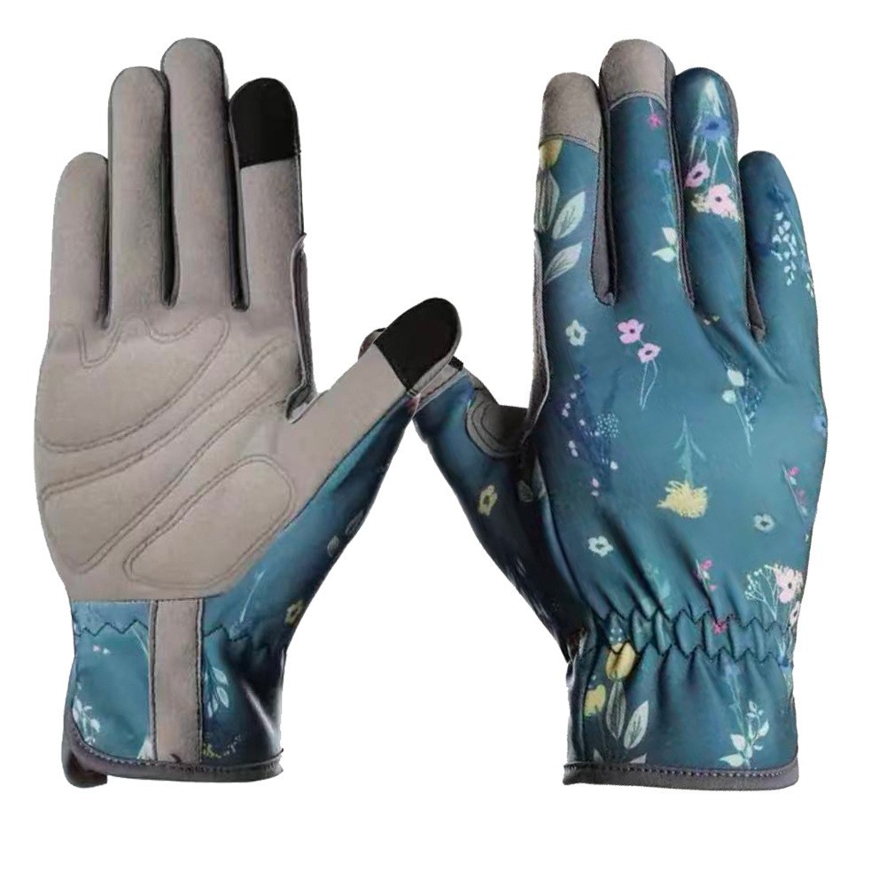 Work Glove Impact - Korte tuinhandschoenen, lekbestendig, rechte manchet, Oxford-stof,