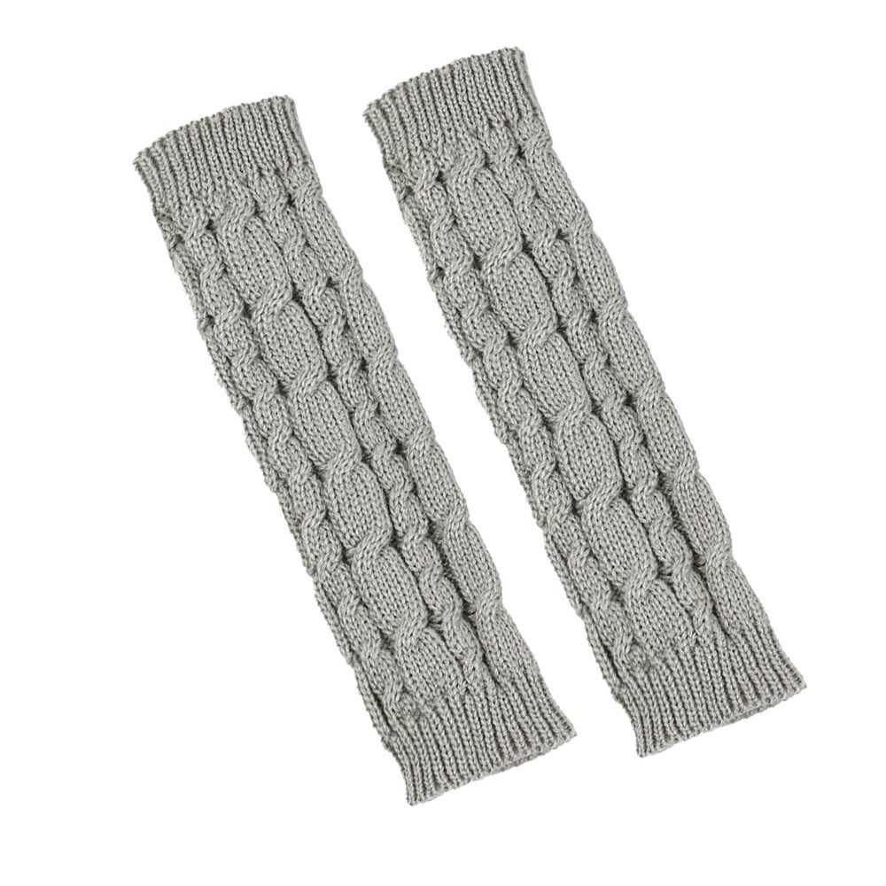 Fingerless Glove Knit - Vingerloze armmanchetten handschoenen, gebreide details, decoratief