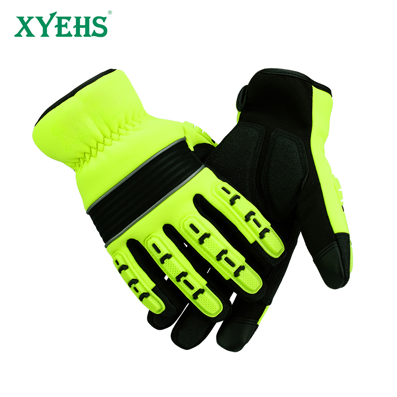Work Glove Impact - 5 mm TPR slagvaste, koudebestendige, waterdichte