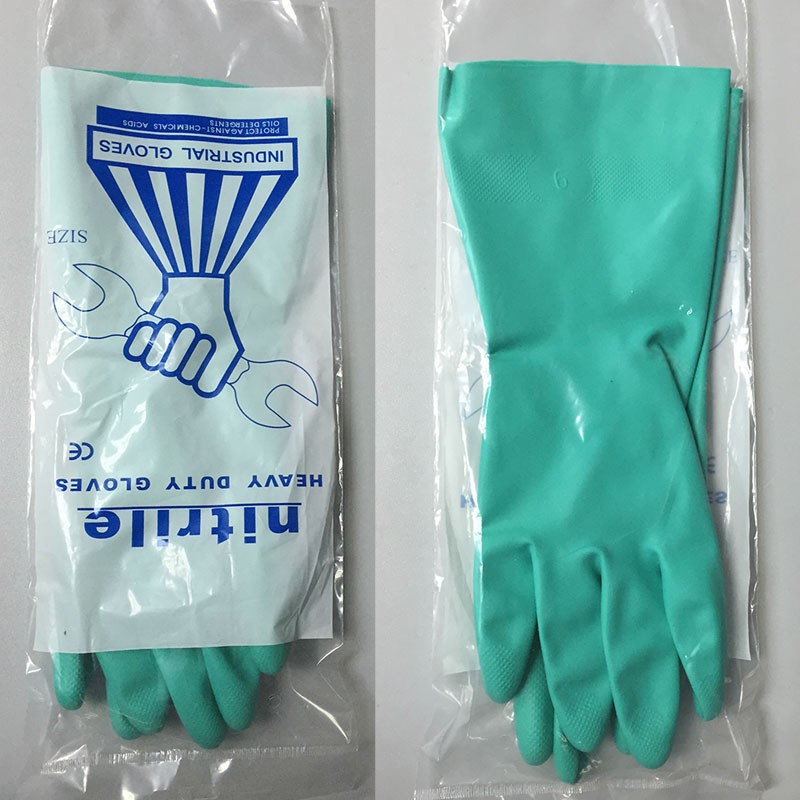 8 Stuks/4 Pairs Olie-Proof Lan - Nitrile Mechanic Glove recensie en prijs