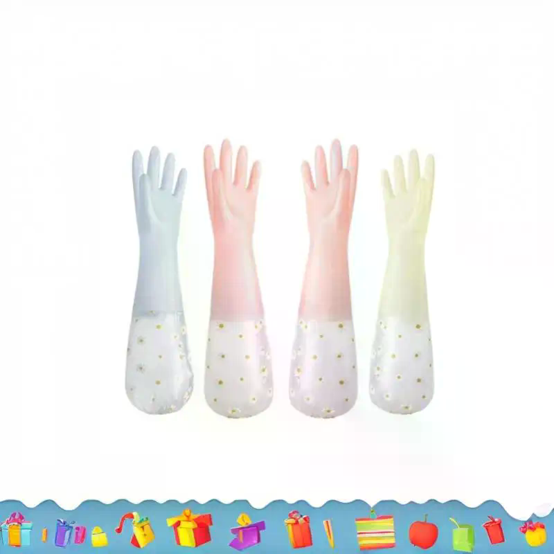 Bloemenpatroon Huishoudelijke  - Rubber Glove Cleaning recensie en prijs