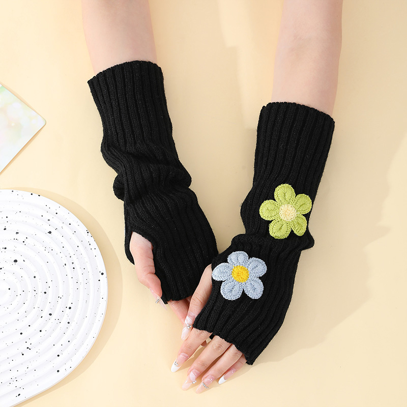 Y2k Accessoires Zoete Roze Blo - Fingerless Glove Knit recensie en prijs
