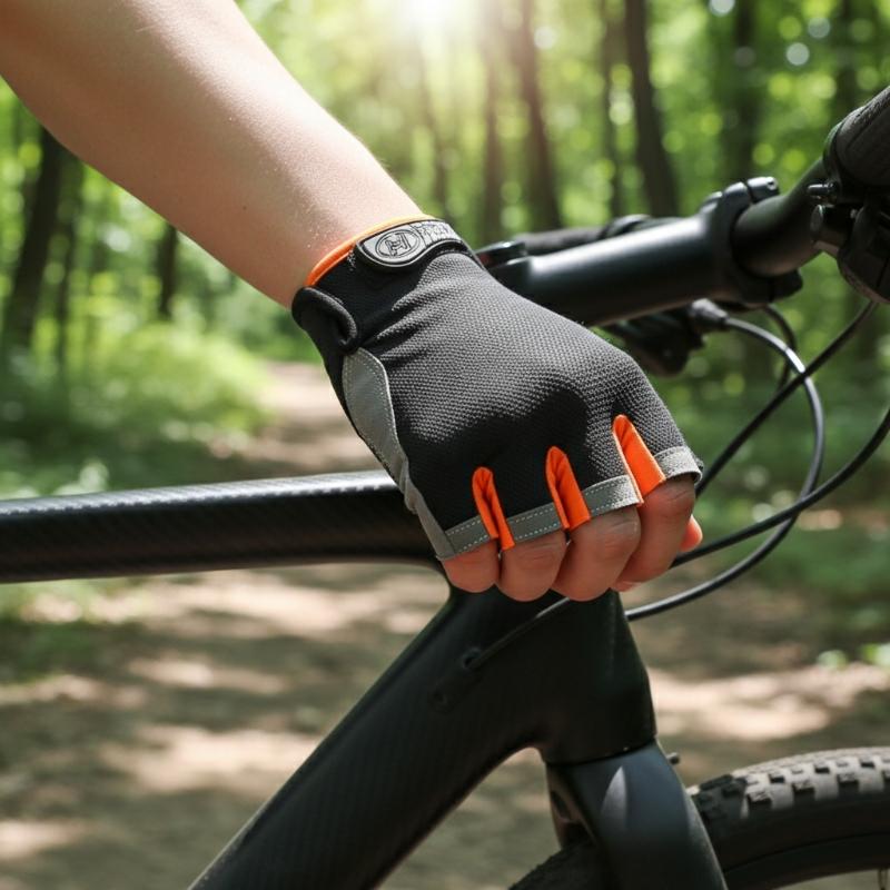 Halfvinger fietshandschoenen h - Fingerless Glove Knit recensie en prijs