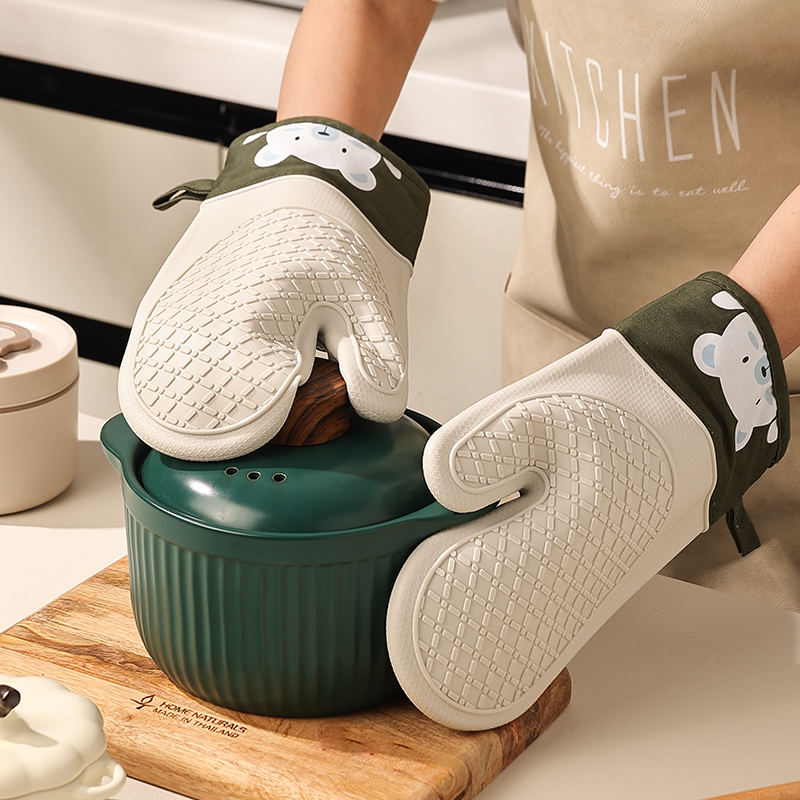 Siliconen warmte-isolatiehands - Oven Mitt Silicone recensie en prijs