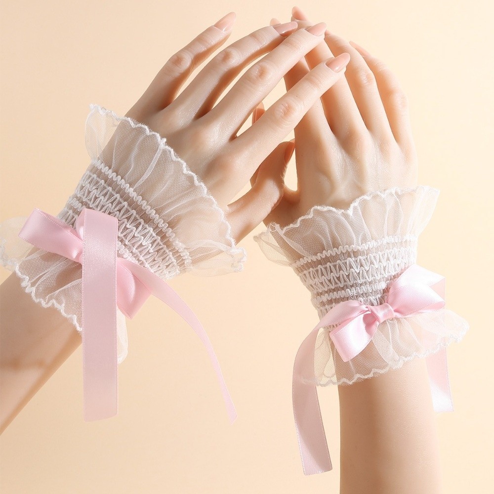 Zoete geplooide, gerimpelde af - Fingerless Glove Knit recensie en prijs