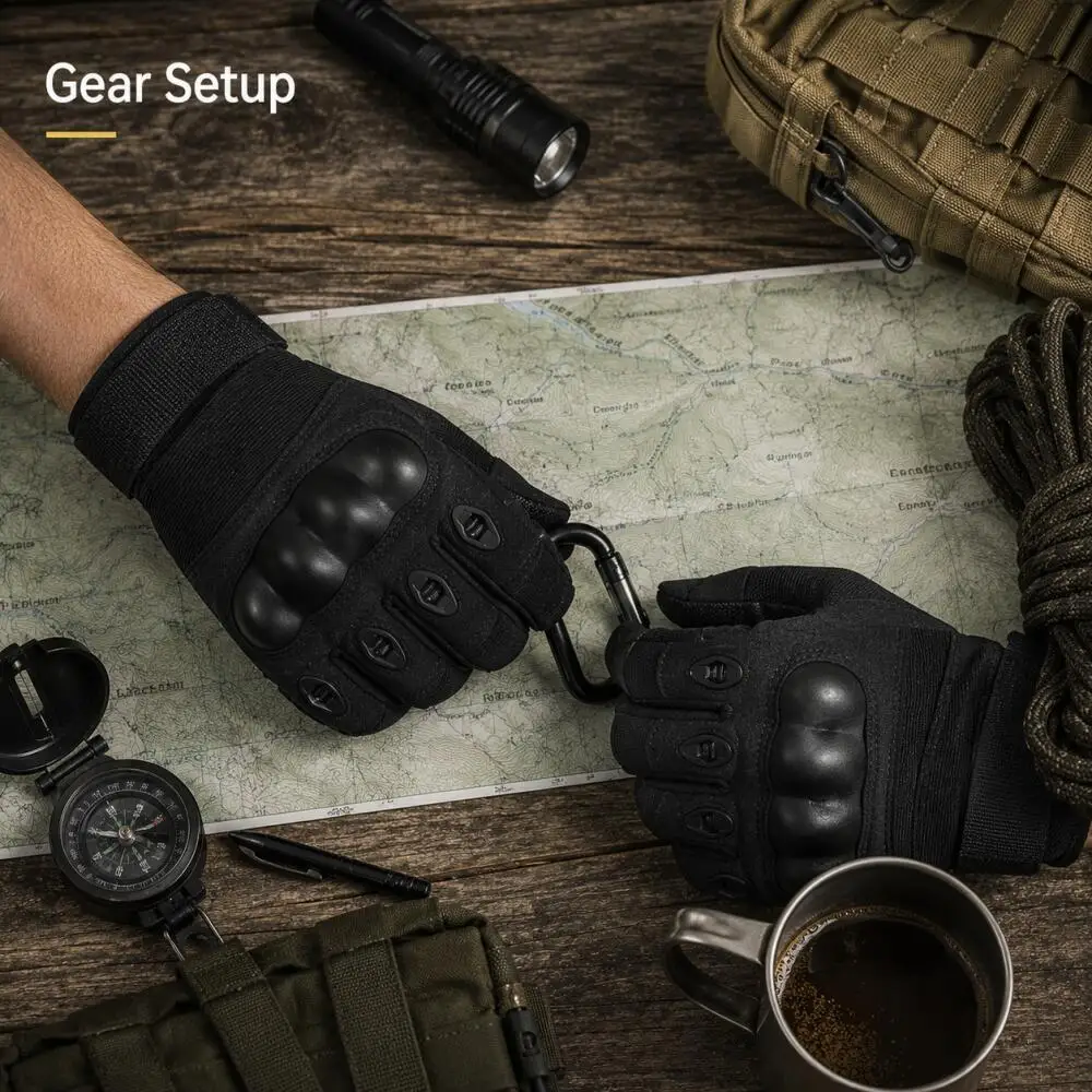 Stootvaste tactische handschoe - Work Glove Impact recensie en prijs