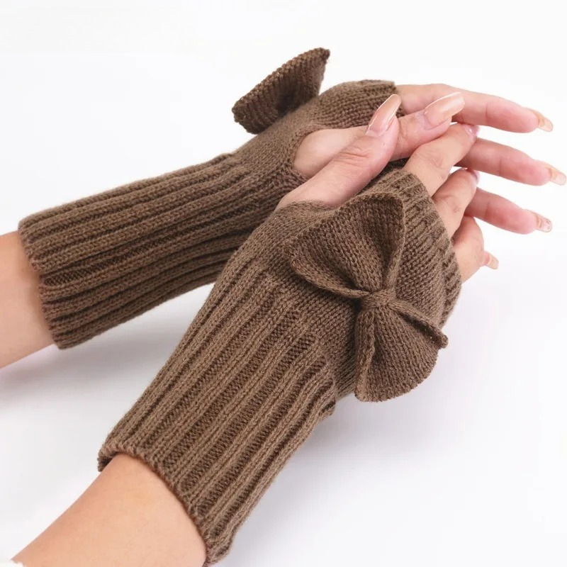 Gebreide handschoenen zonder v - Fingerless Glove Knit recensie en prijs