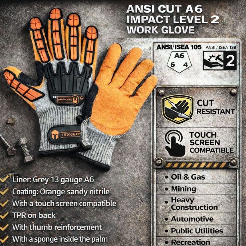 NMSafety Anti-vibratie snijbes - Nitrile Mechanic Glove recensie en prijs
