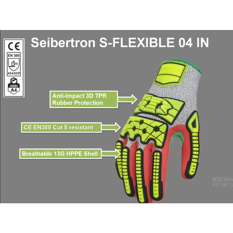 Handschoenen met hoge impactbe - Work Glove Impact recensie en prijs