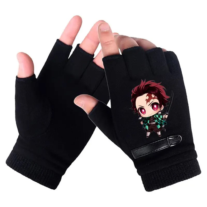 Anime Demon Slayer Student Hal - Fingerless Glove Knit recensie en prijs