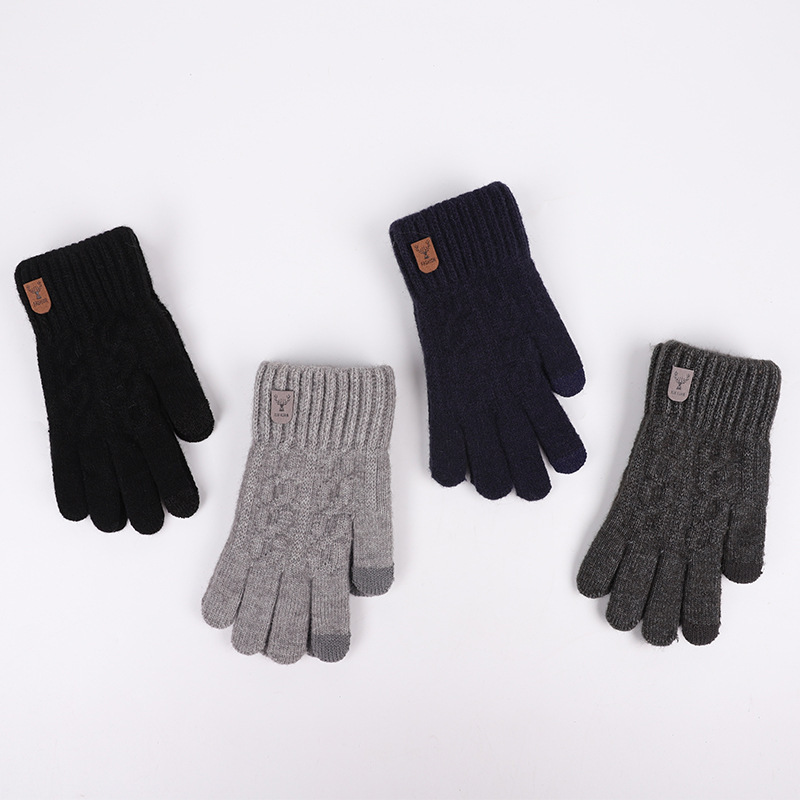 Heren Winter Warme Wollen Gebr - Wool Glove Lined recensie en prijs